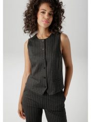 Aniston Kamizelka w kolorze czarnym rozmiar: 40. Czarne kamizelki damskie Aniston. Za 78.47 zł.