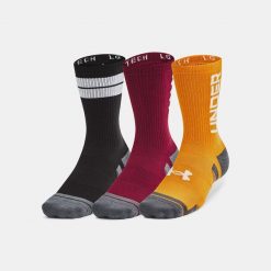 Skarpety sportowe Under Armour Performance Tech długie (3-PAK). Białe skarpetki damskie Under Armour, bez wzorów. Za 69.99 zł.