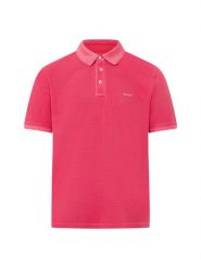 Gant Męska koszulka polo piqué Mężczyźni Bawełna wyrazisty róż jednolity, L. Czerwone koszulki polo męskie Gant, l, bez wzorów, z bawełny, bez ramiączek. Za 499.95 zł.