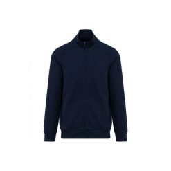 Bluza zapinana na zamek błyskawiczny Kariban Premium. Niebieskie bluzy bez kaptura męskie KARIBAN, m. Za 230.00 zł.