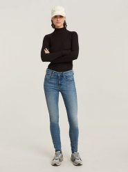 G-Star Dżinsy - Skinny fit - w kolorze niebieskim rozmiar: W29/L28. Niebieskie jeansy damskie G-Star. Za 285.49 zł.