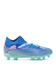 Puma Buty do piłki nożnej Future 7 Pro Fg/Ag 107944 Niebieski. Niebieskie buty sportowe chłopięce Puma, ze skóry, bez zapięcia. Za 269.99 zł.
