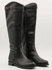 Bellucci Kozaki w kolorze czarnym rozmiar: 37. Czarne kozaki damskie Bellucci, bez obcasa. Za 174.02 zł.