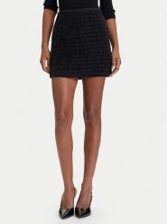 Marciano Guess Spódnica mini 5BGD08 7394A Czarny Regular Fit. Czarne spódniczki damskie Marciano Guess, z aplikacjami, z syntetyku, mini. Za 409.99 zł.