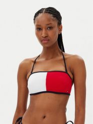 Tommy Hilfiger Góra od bikini UW0UW05816 Czerwony. Czerwone bikini damskie Tommy Hilfiger, bez wzorów. Za 129.99 zł.