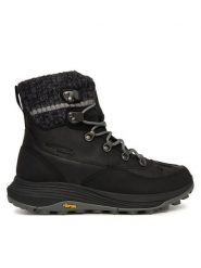 Merrell Śniegowce Siren 4 J037410 Czarny. Czarne śniegowce damskie MERRELL, ze skóry. Za 899.99 zł.