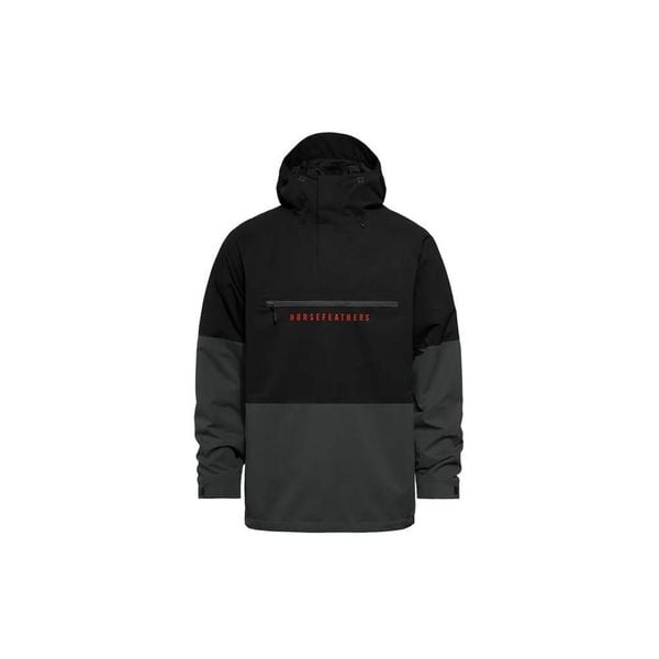 Kurtka Horsefeathers Donnie (czarna/phantom). Czarne kurtki narciarskie i snowboardowe damskie Horsefeathers, m, bez wzorów, bez kaptura, snowboardowy. Za 832.99 zł.