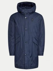 Blauer Parka 24WBLUK11208 Granatowy Regular Fit. Niebieskie parki męskie Blauer, m, bez wzorów, z syntetyku. Za 919.99 zł.