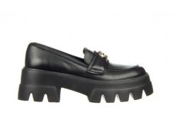 Mokasyny Bayla-159 4481 076-P Czarny Lico 159064, Skóra naturalna - 38. Czarne mokasyny damskie Bayla, ze skóry. W wyprzedaży za 269.10 zł.