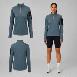 BLUZA TREKKINGOWA 4F SPORTOWA BEZ KAPTURA SZYBKOSCHNĄCA KOLOR ZIELONY. Zielone bluzy sportowe damskie 4f, l, bez wzorów, z materiału, bez ramiączek, bez kaptura. Za 133.00 zł.