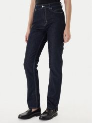 BOSS Jeansy Ada 50552466 Granatowy Slim Fit. Niebieskie jeansy damskie Boss. Za 599.99 zł.