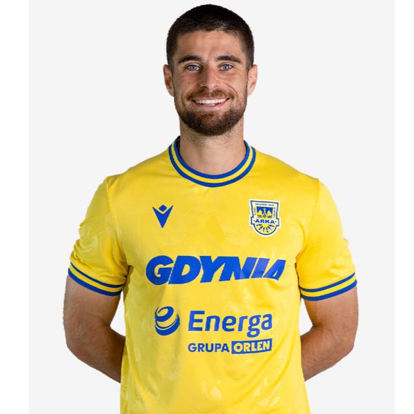 Koszulka meczowa Arka Gdynia domowa 25/26. Bluzki damskie Macron, xl, z materiału, bez kołnierzyka, bez ramiączek. Za 329.99 zł.