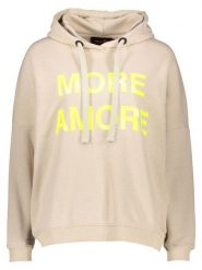 Miss goodlife Bluza "More Amore" w kolorze beżowym rozmiar: XS. Brązowe bluzy z kapturem damskie miss goodlife, xs, z bawełny. Za 145.60 zł.