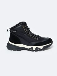 Buty męskie trekkingowe ze skóry naturalnej czarne OO174182 906. Czarne buty trekkingowe męskie Big Star, ze skóry, bez zapięcia, trekkingowe. W wyprzedaży za 279.99 zł.
