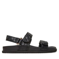Sandały Call It Spring. Czarne sandały damskie Call It Spring, bez wzorów, bez obcasa, na płaskiej podeszwie. Za 169.99 zł.