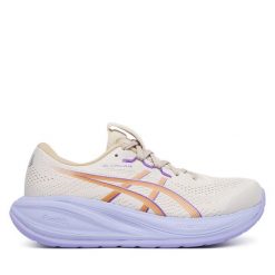 Buty do biegania Asics. Białe obuwie do biegania damskie Asics. Za 659.99 zł.