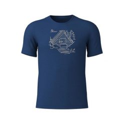 T-shirt Löffler Cottage-Tencel(Tm). Niebieskie t-shirty męskie LOFFLER, l, bez wzorów, z dzianiny, bez kołnierzyka. Za 379.75 zł.