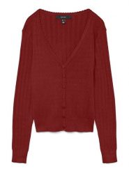 ONLY Kardigan w kolorze bordowym rozmiar: L. Czerwone kardigany damskie Only, l, bez wzorów. Za 69.58 zł.