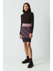 SKFK Spódnica "Maren" w kolorze czarnym rozmiar: M. Czarne spódniczki damskie SKFK, m, bez wzorów, z bawełny, z podwyższonym stanem, mini. Za 139.95 zł.