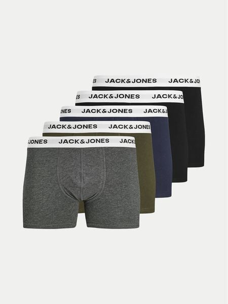 Jack & Jones Komplet bokserek Basic 12214455 Kolorowy. Bokserki męskie Jack & Jones, bez wzorów, z bawełny. Za 169.99 zł.