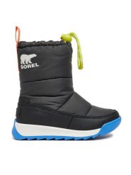 Sorel Śniegowce Whitney II Plus Puffy Wp 2088572093 Szary. Szare buty zimowe chłopięce Sorel, z materiału. Za 339.99 zł.