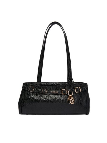 Guess Torebka Dovie HWKG99 09080 Czarny. Czarne torebki klasyczne damskie Guess, z aplikacjami, ze skóry, bez dodatków. Za 659.99 zł.