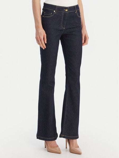 Luisa Spagnoli Jeansy Aggettivo 542845 Granatowy Flare Fit. Niebieskie jeansy damskie Luisa Spagnoli. Za 989.99 zł.