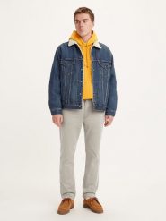 Levi's Dżinsy "514" - Straight fit - w kolorze kremowym rozmiar: W33/L34. Brązowe jeansy męskie Levi's. Za 164.02 zł.