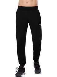 Mizuno Spodnie dresowe w kolorze czarnym rozmiar: XXL. Czarne spodnie dresowe męskie Mizuno, bez wzorów, z dresówki. Za 100.99 zł.