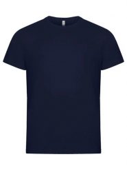 Clique Classic OC-T T-shirt z 100% bawełny organicznej - krój klasyczny. Niebieskie t-shirty męskie CLIQUE, l, bez wzorów, z bawełny, bez kołnierzyka. Za 101.05 zł.