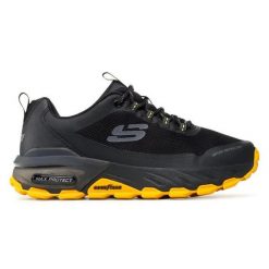 Buty na co dzień na trening męskie SKECHERS MAX PROTECT LIBERA siateczka. Czarne buty fitness męskie Skechers, na fitness i siłownię. Za 365.00 zł.