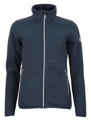 Peak Mountain Kurtka polarowa "Acapri" w kolorze granatowym rozmiar: XL. Niebieskie kurtki damskie Peak Mountain, xl, bez wzorów, z materiału, bez kaptura. Za 252.99 zł.