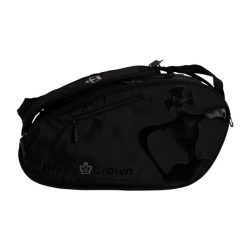 Torba na Padel 6815 Black Crown Ultimate Series V2 czarna. Czarne torebki klasyczne damskie BLACK CROWN, bez wzorów, z poliesteru, bez dodatków. Za 206.99 zł.