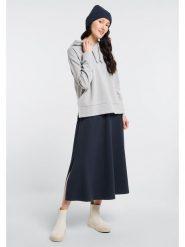 ELBSAND Bluza "Maika" w kolorze szarym rozmiar: S. Szare bluzy z kapturem damskie ELBSAND, s, z bawełny. Za 173.99 zł.