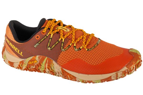 Buty do biegania męskie, Trail Glove 7. Brązowe obuwie do biegania damskie MERRELL. Za 489.99 zł.