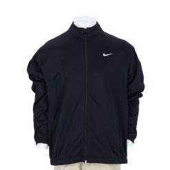 Męska czarna bluza golfowa Therma-Fit. Czarne bluzy z kapturem męskie Nike, l, ze skóry. Za 119.24 zł.