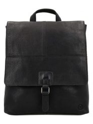 HIDE & STITCHES Skórzany plecak w kolorze czarnym - 29 x 34 x 8 cm rozmiar: onesize. Czarne plecaki damskie HIDE & STITCHES, bez wzorów, z materiału. Za 239.99 zł.