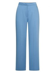 4funkyflavours Spodnie "Rifle Love" w kolorze błękitnym rozmiar: L. Niebieskie spodnie materiałowe damskie 4funkyflavours, bez wzorów, z materiału, z podwyższonym stanem. Za 156.61 zł.