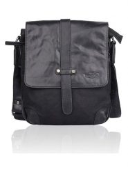 SPARWELL Skórzana torebka "Sincere Stefan" w kolorze czarnym - 21,5 x 25,5 x 7,5 cm rozmiar: onesize. Czarne torebki klasyczne damskie SPARWELL, bez wzorów, z materiału, bez dodatków. Za 173.99 zł.