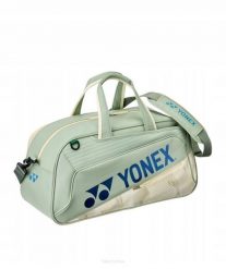 Torba tenisowa Yonex Expert Boston Bag. Zielone torby męskie na ramię YONEX, bez wzorów, z materiału, na ramię. Za 639.00 zł.
