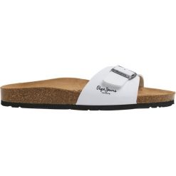 Klapki Pepe Jeans Bio M Single Champion, Mężczyźni. Białe klapki i japonki męskie Pepe Jeans, z jeansu. Za 290.00 zł.