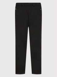 NAME IT Spodnie materiałowe 13148781 Czarny Skinny Fit. Czarne spodnie dziewczęce Name it, z bawełny. Za 79.99 zł.