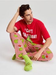 Skarpetki Grinch 2 pack - wielobarwny. Skarpetki męskie Sinsay, bez wzorów. Za 15.99 zł.