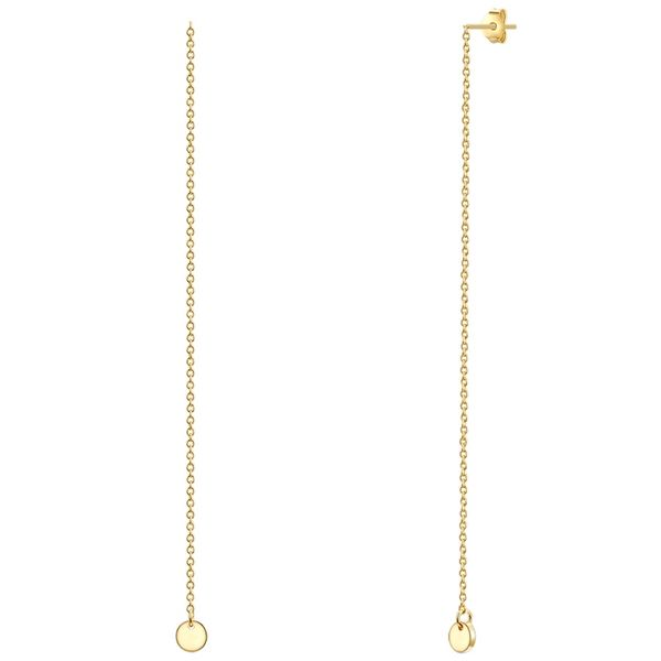 Glanzstücke München Kolczyki Okrag z Srebro wysokiej próby w Żółte złoto 1 ct Damski. Żółte kolczyki damskie Glanzstücke München, pozłacane. Za 209.99 zł.