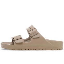 Kapcie Birkenstock Arizona Eva Damskie. Szare kapcie damskie Birkenstock, z materiału. Za 457.00 zł.