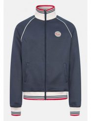 Derbe Kurtka w kolorze szaro-biało-czerwonym rozmiar: L. Białe kurtki męskie Derbe, l, bez wzorów, z bawełny, bez kaptura. Za 242.70 zł.