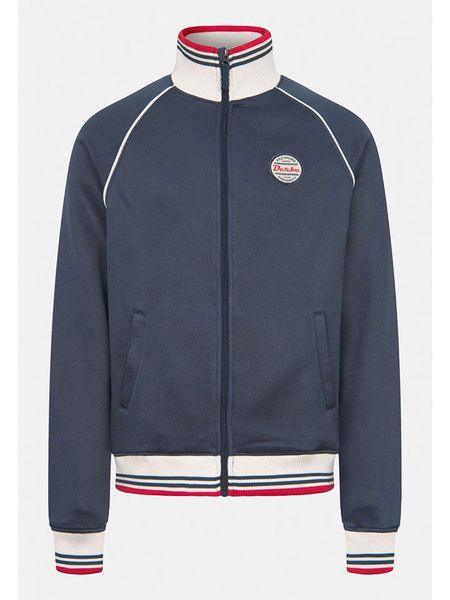 Derbe Kurtka w kolorze szaro-biało-czerwonym rozmiar: L. Białe kurtki męskie Derbe, l, bez wzorów, z bawełny, bez kaptura. Za 242.70 zł.