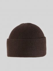 4F Czapka zimowa damska - brązowa Uniwersalny. Brązowe czapki zimowe damskie 4f, z dzianiny. Za 49.99 zł.