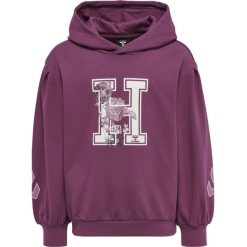 Dziewczęca bluza z kapturem Hummel Astrology. Fioletowe bluzy z kapturem damskie HUMMEL, m, z bawełny. Za 262.50 zł.