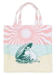 Moomin Torba plażowa "Beach Day" ze wzorem - 42 x 44 cm rozmiar: onesize. Torebki klasyczne damskie Moomin, bez wzorów, z bawełny, bez dodatków. Za 135.49 zł.